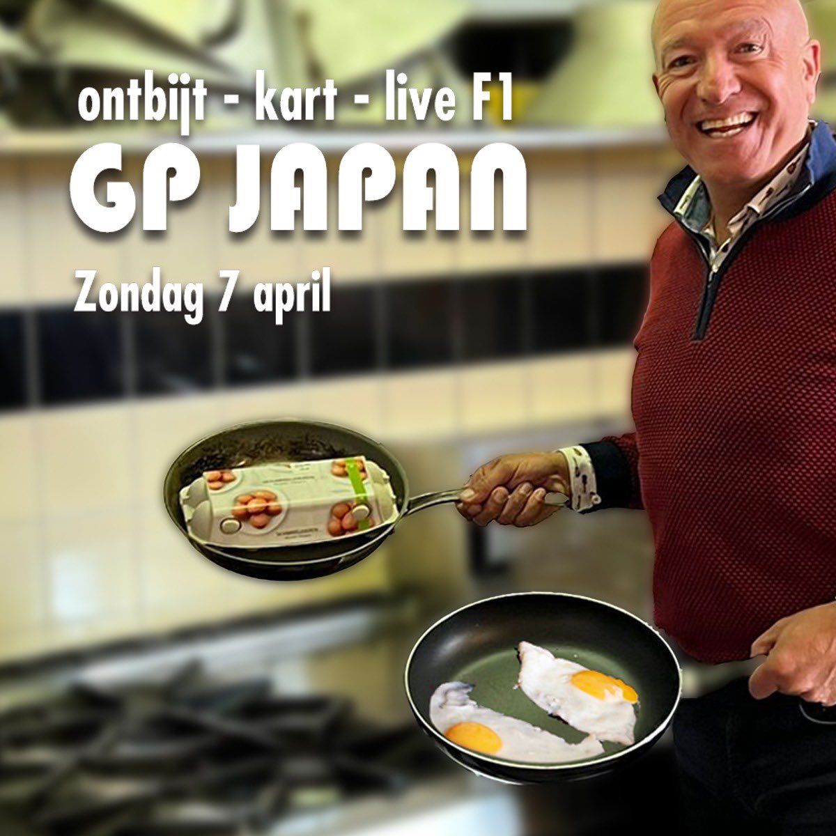 CoronelKart's tweet image. TIM BAKT EITJES!🍳🇯🇵

Zondag 7 april staat de (vroege) Grand Prix van Japan voor de deur! Deze kun je live bij Coronel kijken inclusief ontbijt en een heat karten! 😍

Ben jij erbij? Reserveren kan via onze website!

#coronel #japan #timcoronel #f1 #grandprix #karting