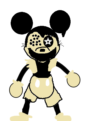 pr0gus's tweet photo. @8bitWar_ funny rat man out and in tha dark world (first time drawing in paint (was using the default paint, but it was really fucking painful so I moved over to paintdotnet)

oh also the star-eye thingy is there because i found it cool https://t.co/iZ3SHtlBzl