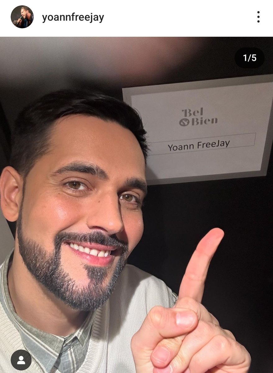Joyeux 37e anniversaire, mon cher <a href="/YoannFreeJay/">Yoann FreeJay</a> 🎂 
Et quel plus beau cadeau que d'enregistrer une interview TV 📺 en ce jour 🥰
↪️  instagram.com/p/C4YgU6zgsWk/…
Hâte de découvrir ton passage dans la superbe émission Bel et Bien sur <a href="/FranceTV/">France tv</a> et ton impro avec <a href="/andremanou/">André Manoukian</a> 🙏😍