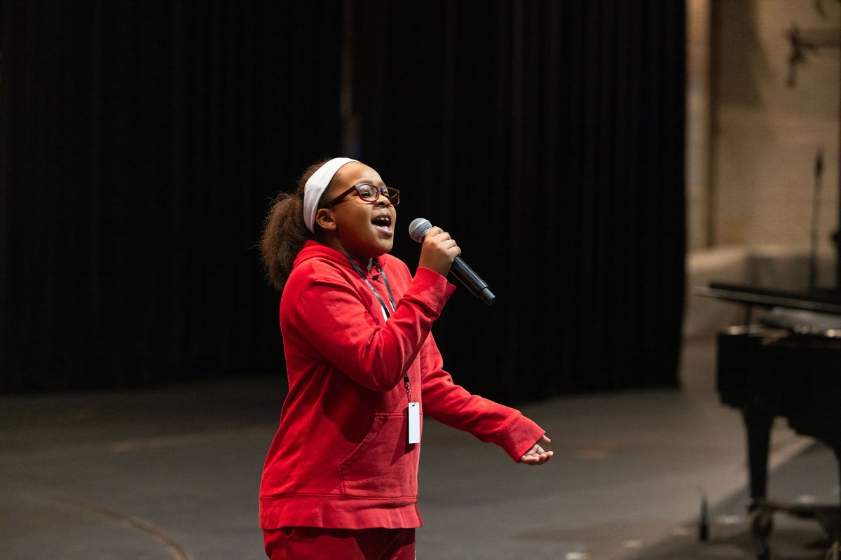 Last week, we held our first full cast rehearsal for #GDFTalentShow2024, Dreams to Reality! We are so excited about all the talent and can't wait to continue working with our new performers to get them ready to shine on the Great Stage of @RadioCity! 🌟 🎙️ 👯 🎸 💙