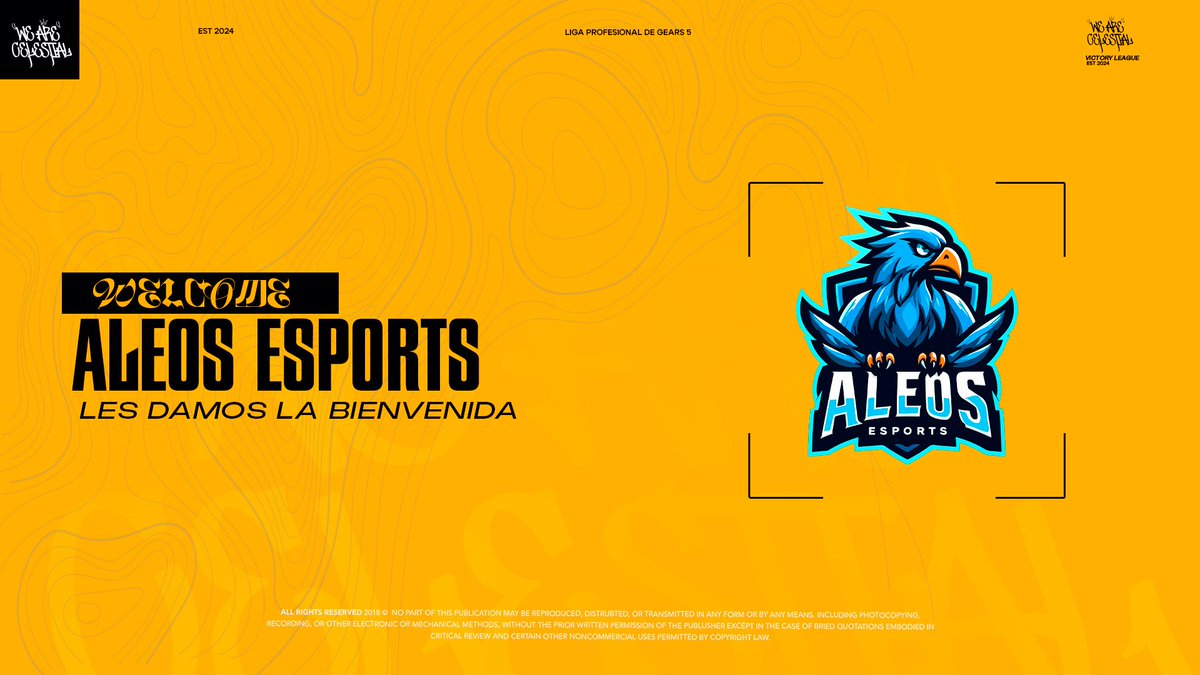 Celestial Victory League (@celestial_vl) on Twitter photo Agradecemos el apoyo a nuestra primer etapa.
Comenzamos nuestra Pretemporada con grandes equipos. ๐๐
Bienvenido Aleos Esports
<a href="/AleosEsports/">Aleos Esports</a>
Esperamos que tu estancia en nuestra Liga sea de las mejores.
Gears Of War 5 ๐ฎโฅ๏ธ Agradecemos el apoyo a nuestra primer etapa.
Comenzamos nuestra Pretemporada con grandes equipos. ๐๐
Bienvenido Aleos Esports
<a href="/AleosEsports/">Aleos Esports</a>
Esperamos que tu estancia en nuestra Liga sea de las mejores.
Gears Of War 5 ๐ฎโฅ๏ธ