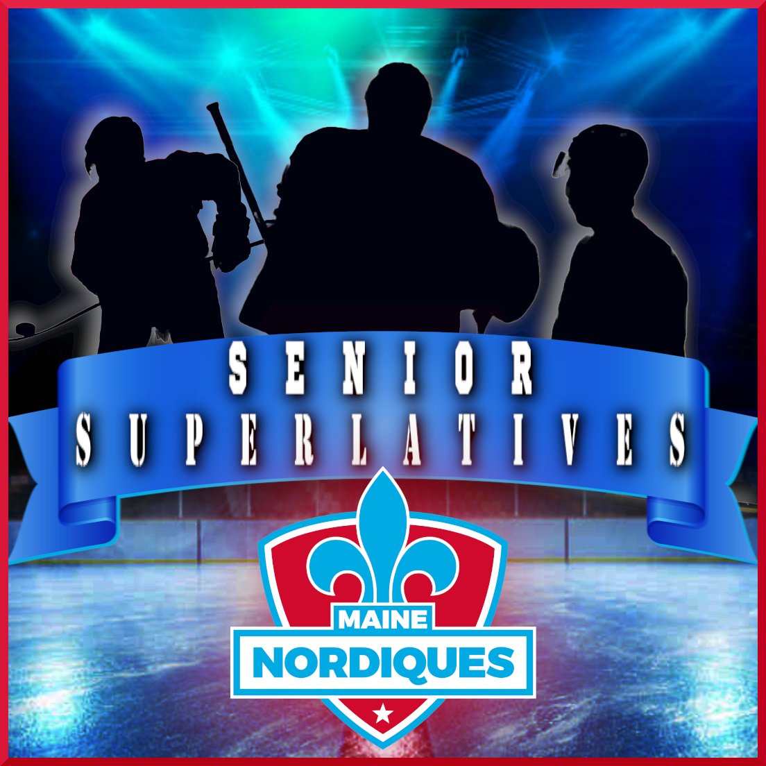The Nordiques take on the Danbury Hat Tricks March 22nd at The Colisee for 'Senior' Night when we honor all of our 2003 birth year age out players and we want YOU to be involved in our senior superlatives! Vote Here: mainenordiques.com/nordiques-seni… #RollNords ⚜️ #LewistonsTeam 💙