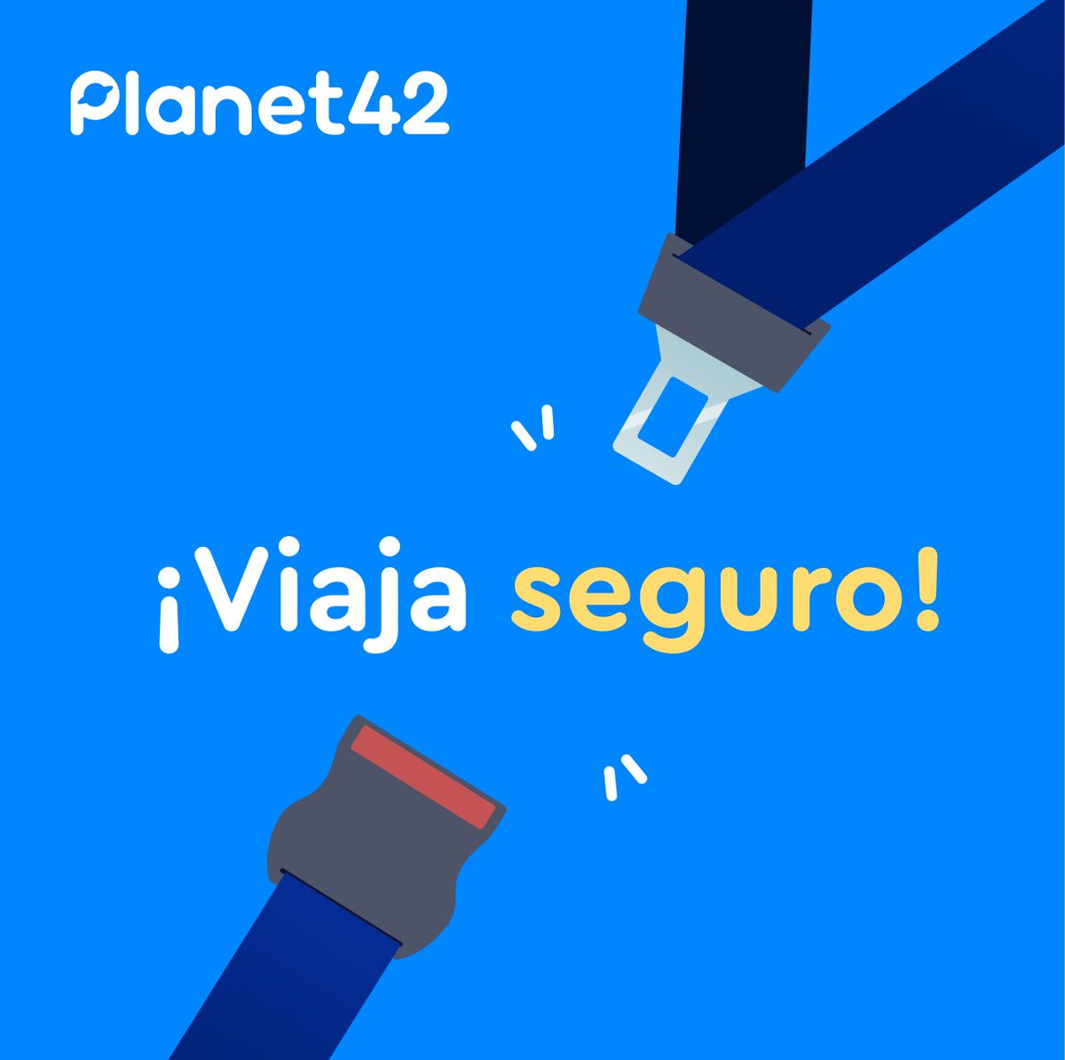 Planet42_mx's tweet photo. En Planet42 creemos que un mundo mejor se construye con pequeñas acciones. Por eso, queremos recordarte la importancia de colocarte siempre el cinturón de seguridad, recuerda que cada vez que conduces tu auto tienes en tus manos una gran responsabilidad.

#Movilidad #SeguridadAlVolante #Automóvil