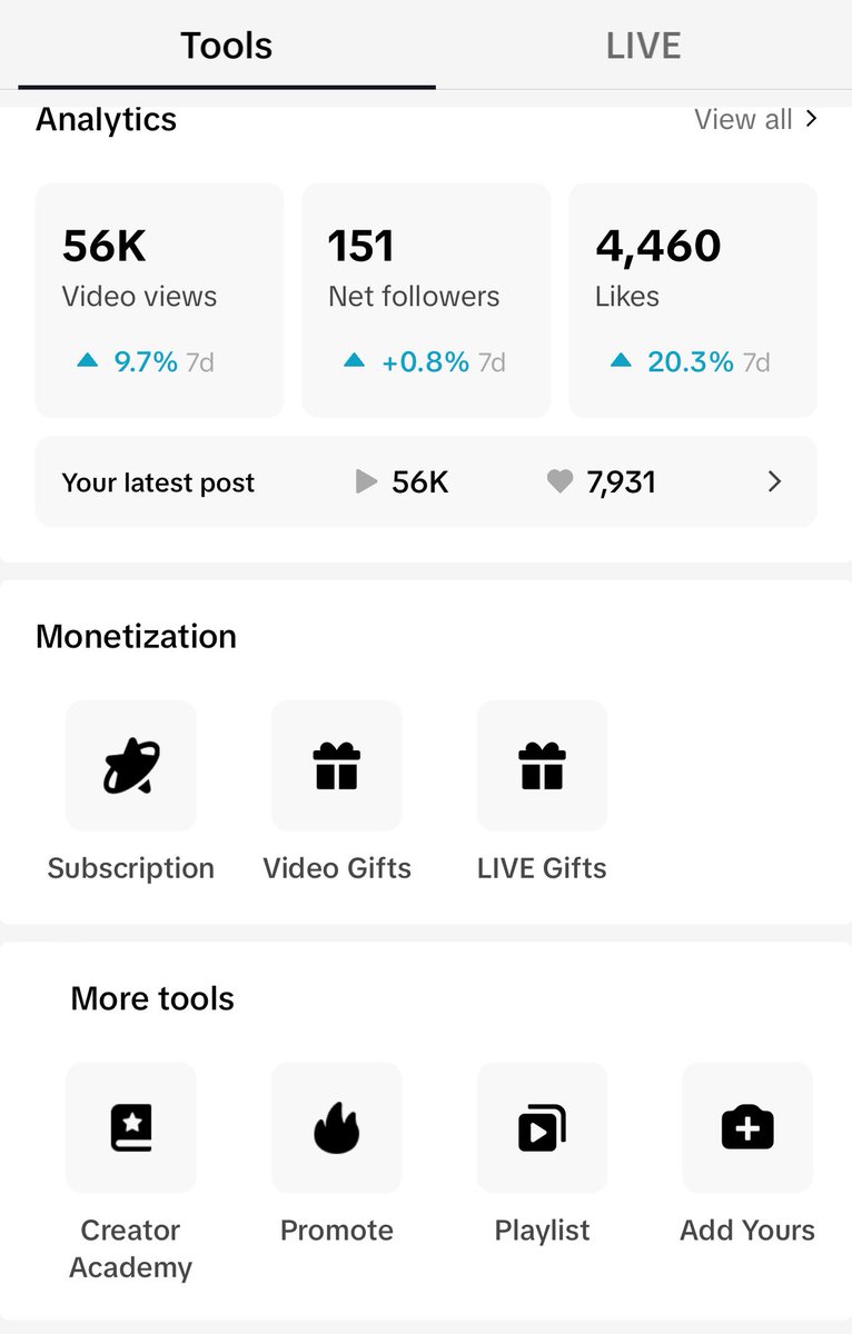 pinkshores's tweet photo. @tiktok_uk i need help with my tiktok account. my monetization section under creator tools  is missing a lot of options such as creativity beta and tiktok shop for creators despite living in the UK and meeting the requirements https://t.co/u3oGBN7xhs