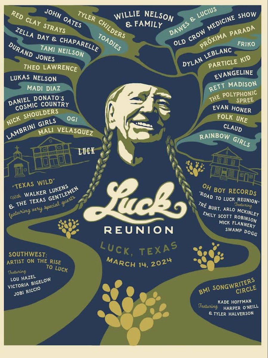 Hey check it!!
Catch us @polyspree at the @titosvodka Saloon stage at @luckreunion this Thursday, 3.14. See you in Luck.

#luckreunion #lucktexas #saloon