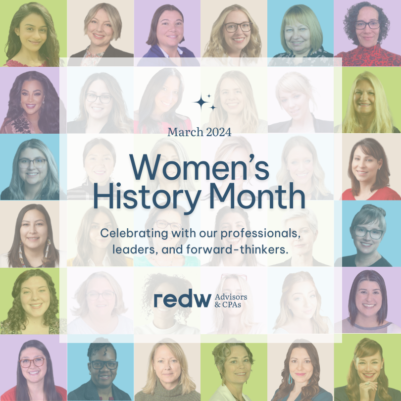 This #WomensHistoryMonth, we honor the versatile roles of our women professionals at REDW. From leaders to caregivers and friends, we stand behind our dynamic women team members in every aspect of life and work! #bettertogether #IntegrityCounts