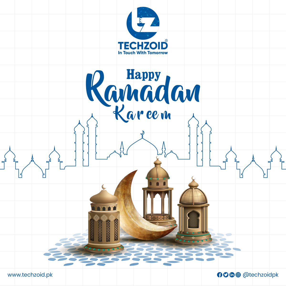 TechzoidPk's tweet image. 🌙 As we embrace the blessed month of Ramadan, the team at TechZoid extends warm wishes to our Muslim brothers and sisters around the world. Ramadan Kareem to all!  blessings and joy. 🌟 #RamadanKareem #TechZoid #Blessings #Unity #Ramadan2024
