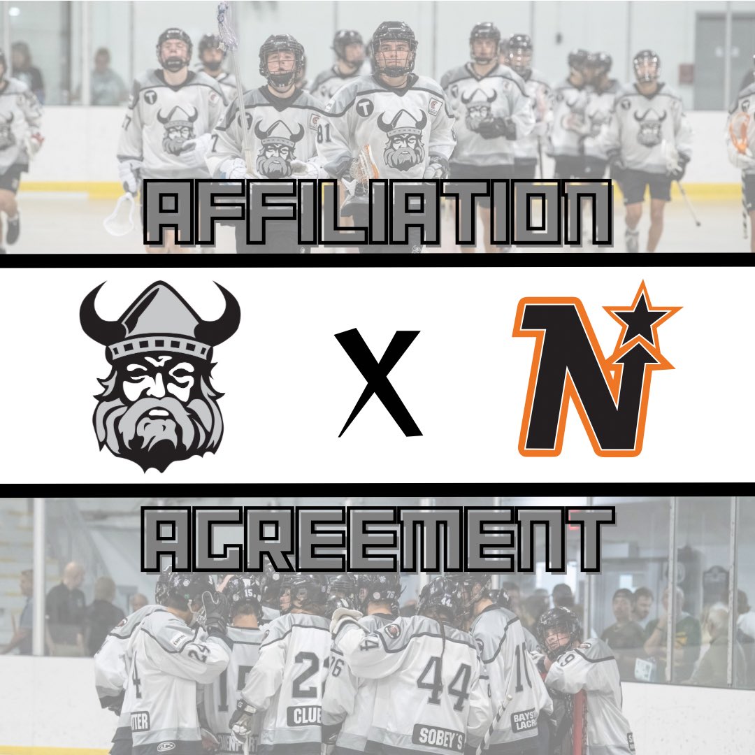 JrANorthmen's tweet image. It’s a big day for affiliation agreements as we’re also excited to announce a partnership with the Owen Sound Sr. A Northstars of 
@MajorSeriesLax! 🤝