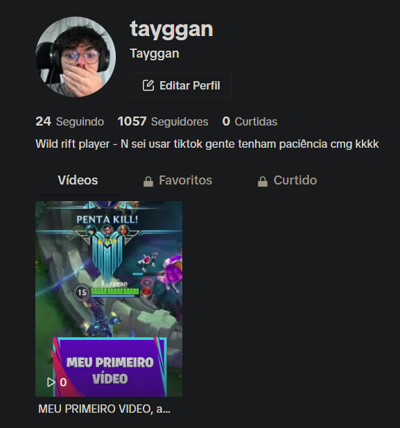 tayggan's tweet photo. AMIGOS

depois de 2 anos criando conteúdo, CRIEI UM TIKTOK

pois é. nem sei como usa essa bomba

vou tentar postar uns conteúdos de dicas de build/gameplay

então passem lá se quiserem é o mesmo @ aqui do tt https://t.co/Yzc0SYw9Yo