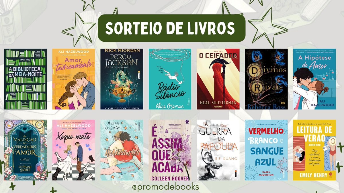 promodebooks's tweet image. 🚨 Sorteio Relâmpago 🚨

🏆 UM livro do banner OU R$35 em livros da sua escolha OU pix de R$35!

↪️ Regras:
• Seguir @promodebooks
• Dar RT nesse tweet
- Dar RT no tweet citado 

📆 Resultado: 11/03 às 23h! Boa sorte! 🍀