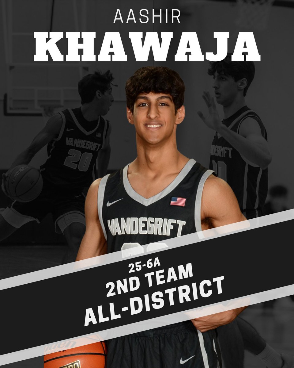 vandegriftbball's tweet photo. Proud of our Senior Captain @AashirKhawaja for earning a 2nd Team All-District Selection.

#Together https://t.co/9SHoPK0nqe