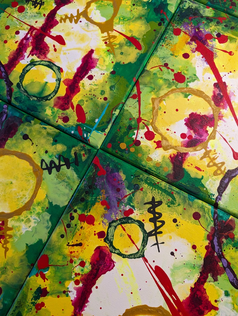 GallerieLorentz's tweet photo. New batch of 8 happy tiles "Science of Nature" each on 10" x 10" stretched canvas. Smaller versions of the original 30" x 40" painting.
#scienceofnature #art #artist #artforyourhome #artwork #artgallery #abstractart #abstractpainting #abstractartist #abstraktekunst https://t.co/dvqgVd11zm