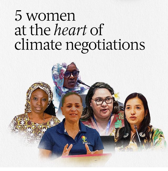 Honored to be included on @lossanddamage's list of women climate negotiators. Women suffer disproportionately from the effects of climate change and are central to fight for #climate justice.