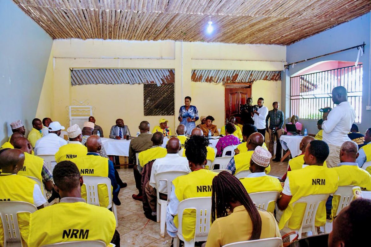 The Deputy Secretary General of the NRM party, Rt. Hon. @RoseNamayanja today traversed Wakiso and Kampala districts as she oversaw the training of NRM registrars that are mandated with updating of the party register. The display and updating of the party register countrywide