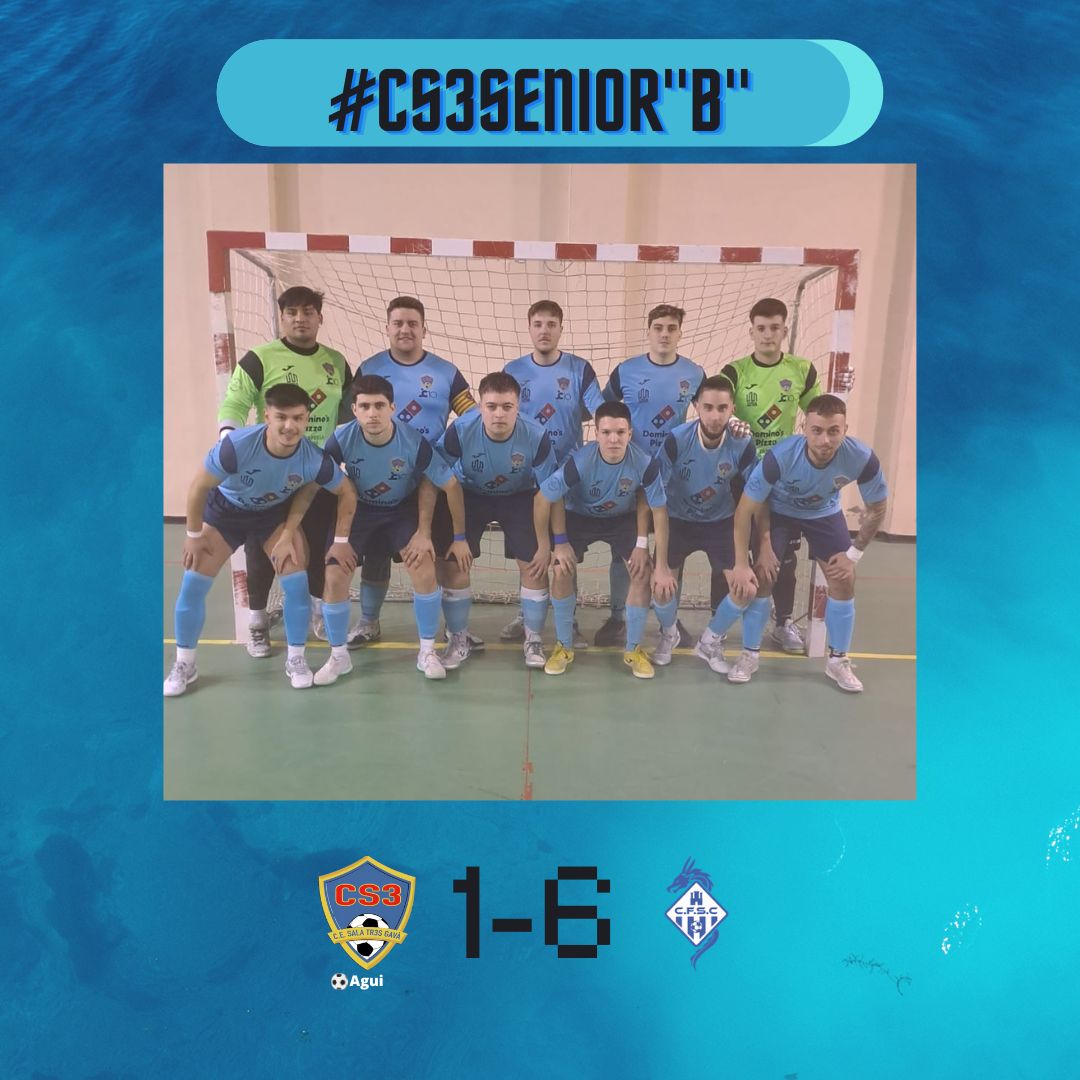 🔵#CS3𝐒𝐞𝐧𝐢𝐨𝐫"𝐁"

➡️Nuestro 𝐒𝐞𝐧𝐢𝐨𝐫"𝐁" sufre una dura derrota en casa.

#UNIVERSCS3 #CS3 #SalaTr3sGava