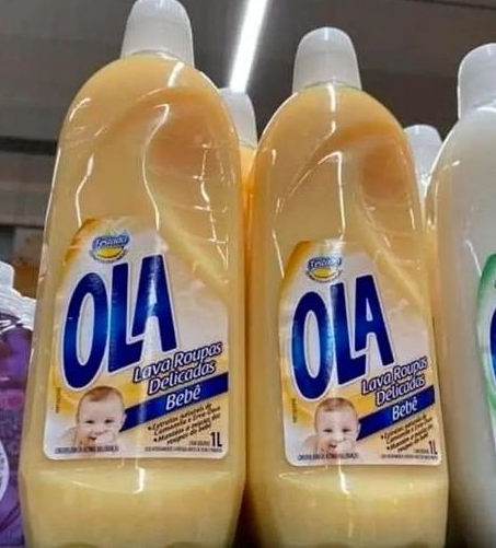 Sabão Líquido Ola Bebê para Roupas Finas e Delicadas 1l