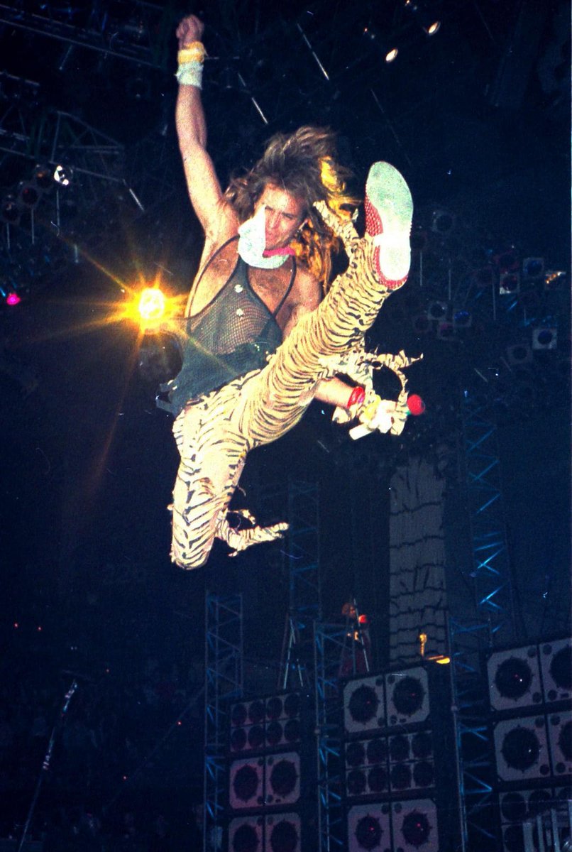 VH_History's tweet photo. This Day in VH 3/11/1984: @VanHalen plays the Civic Center in St. Paul, Minnesota. https://t.co/XMquDrS4oR
