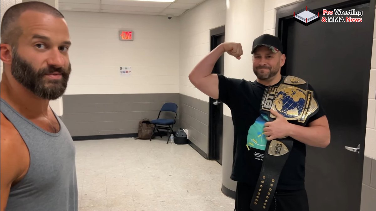 PWMMANews's tweet photo. Colt Cabana defeats Trent Beretta to win the BTE Championship on #BTDO https://t.co/guZQPGprwp