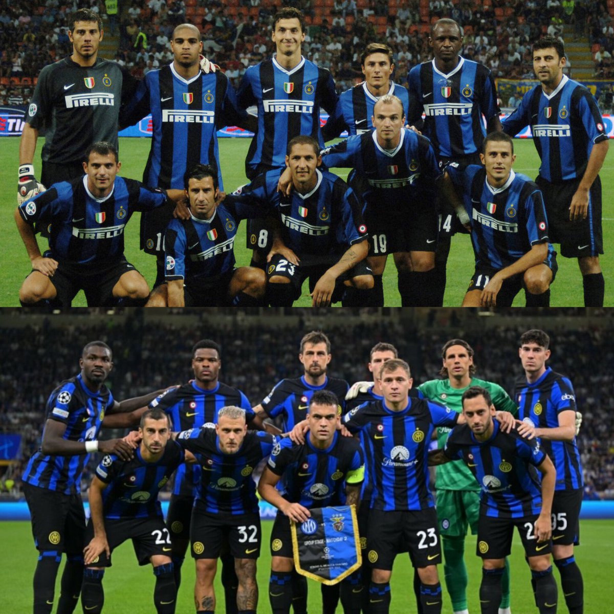 Points after 28 games in Serie A: - Inter 2006/2007: 76pts - Inter 2023/2024: 75pts