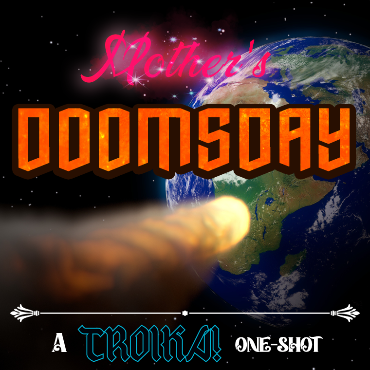 DunkingOnTheDM's tweet photo. Mother's Day was a bit more demanding this year... ☄

Unfortunate and wholly indifferent victims of jury summons must face off against impending doom from an ancient enemy threating their sphere - can they uncover and perform the arcane ritual to prevent the end of the world? https://t.co/YMdJ2wscy1