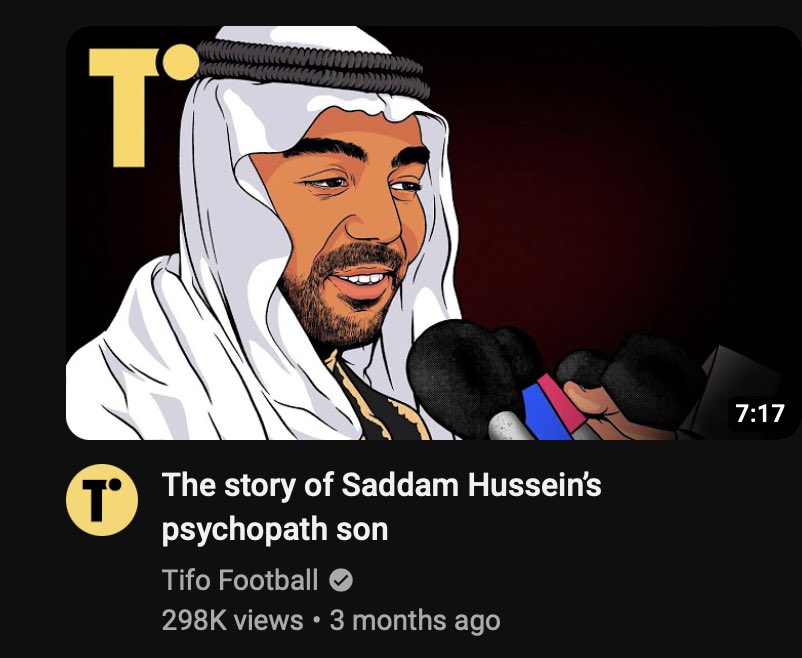 NikoOmilana's tweet photo. just found out that saddam hussein is my dad https://t.co/isTvX6uOJa