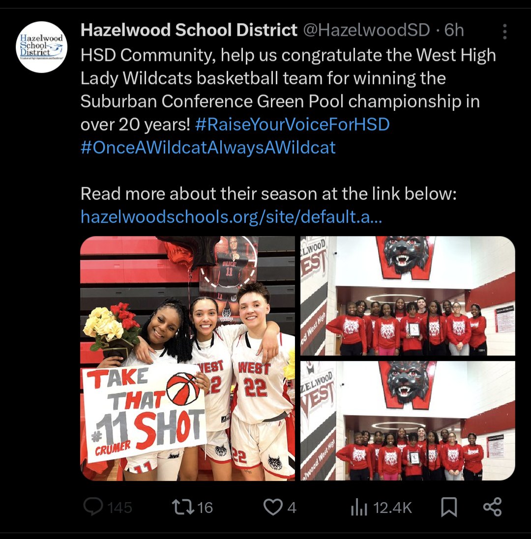 xB01DFACE's tweet image. Turns out when #Hazelwood school district (@HazelwoodSD) says #TakeThatShot ...

They're really talking to their students and talking about fist fights.