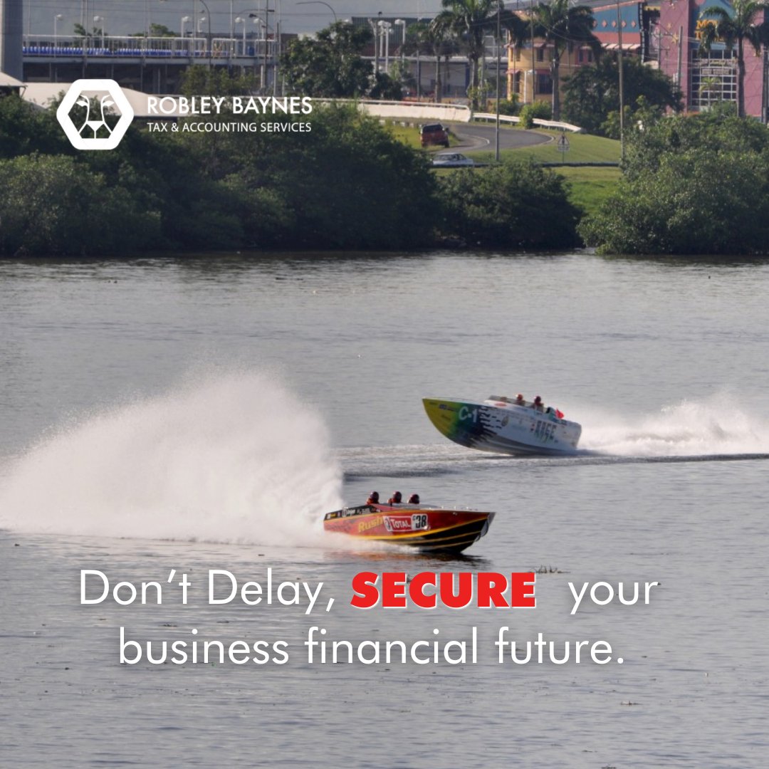 Contact us today to discuss how we can tailor our services to fit your budget and support your financial success.

📞 1 868 268-0272
📧 service@robleybaynes.com

#DontDelay #RobleyBaynes #Security #financialfuture #financialplan #financials #Accounting #Payroll #BusinessPlan