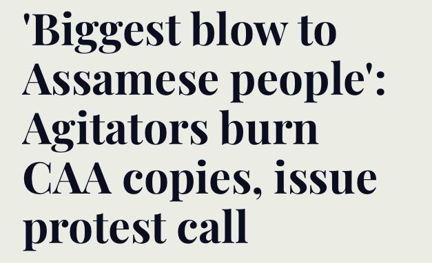 indiaredeem's tweet photo. Assam Burns #CAA, while the #MostCorruptCMHimanta sleeps https://t.co/Cs23rC0gVQ
