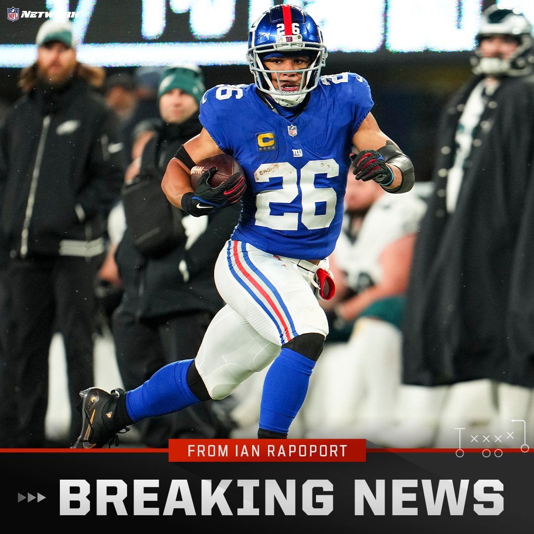 Former #Giants star RB Saquon Barkley is planning to sign with the #Eagles, per me and <a href="/MikeGarafolo/">Mike Garafolo</a>. 

The former Penn St weapon lands in-state at a rival of the #Giants and stays in the NFC East. He’ll see his former team twice a year.
