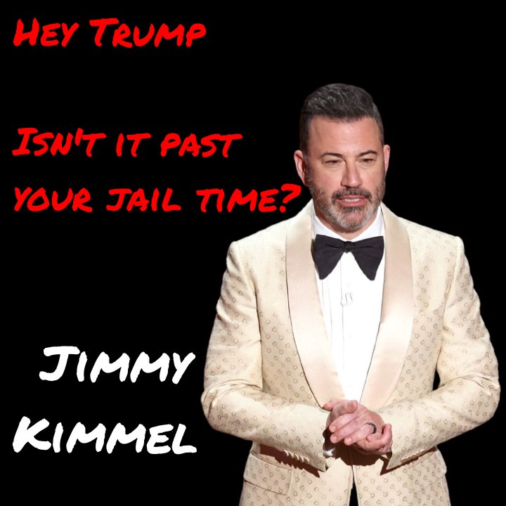 Old_Santa_Claus's tweet image. Do you agree with Jimmy Kimmel that it's way past time for Trump to go to jail, then leave a 💙 and retweet
