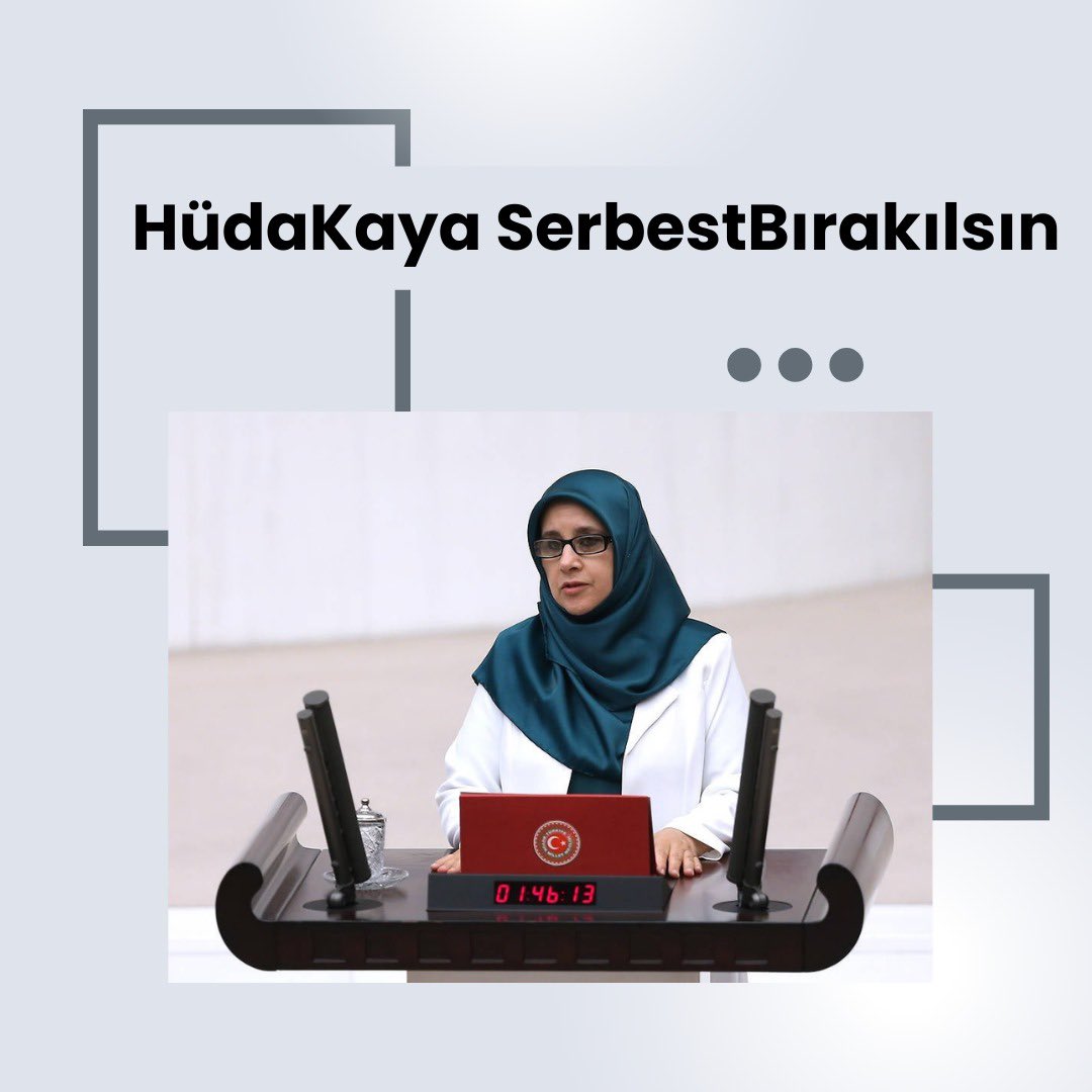 Hüda Kaya In Einzelhaft, aber nicht allein..

HüdaKaya SerbestBırakılsın !!!