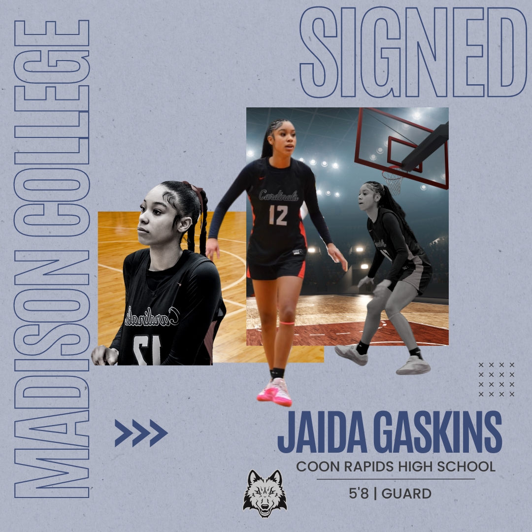 We are excited to announce Jaida Gaskins to the WolfPack! Jaida joins us from Coon Rapids High School in Minnesota. Please welcome <a href="/JaidaGaskins/">jaida gaskins</a> to the #WolfPack #WelcometothePack 🐺