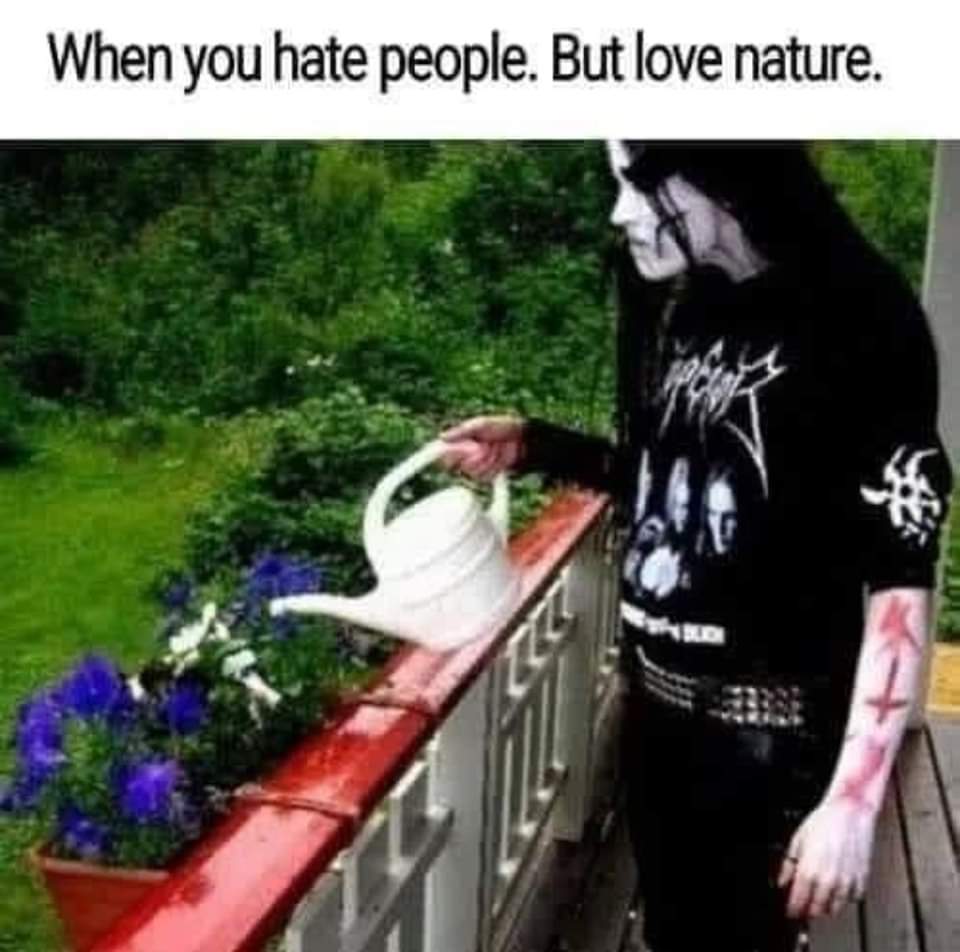 Can identify... 🤘😈

#MetalHumour #Nature #CorpsePaint #MetalForTheMasses #Apple985FM #Stix #MFTM #Skullboi #MadeInMetal2019 #BacchusMarsh