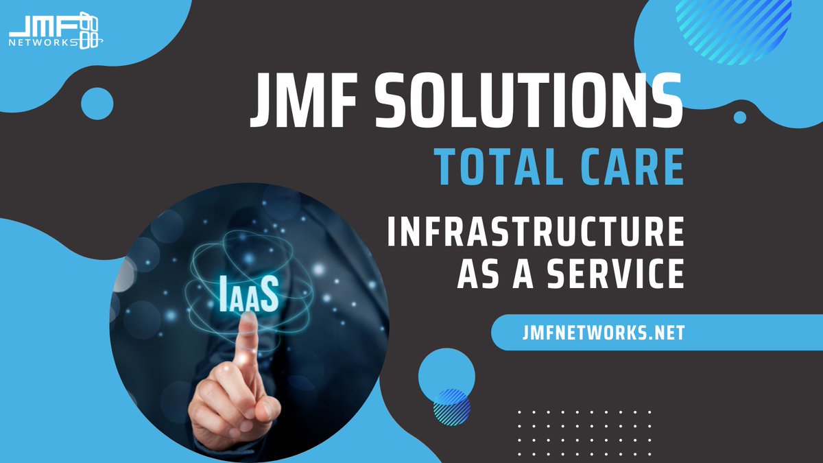 jmf_solutions's tweet image. JMF Total Care

Infrastructure as a Services (IaaS)

IaaS enables end-users to scale and shrink resources on an as-needed basis, reducing the need for high, up-front capital expenditures or unnecessary “owned” infrastructure.

Learn more at jmfnetworks.net/jmftotal-care/

#JMF #IaaS