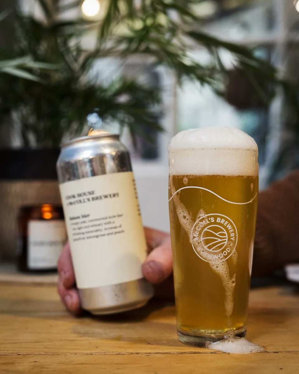 Have you enjoyed our recent @Anna_CookHouse collab? You'll only find it at their restaurant, but it's totally worth the visit. The food, the service, the atmosphere 👌.....the beer is canny too.