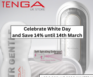 *SAVE 14% with code 'WhiteDay'*

Enhance the sensations of partnered pleasure, for the ultimate addition to your sex life.

l8r.it/qA9c.

#AdultToys #sexpositive #pleasure #sexualhealth #sexeducation #sexed #TENGA #TENGASVR #SmartVibe