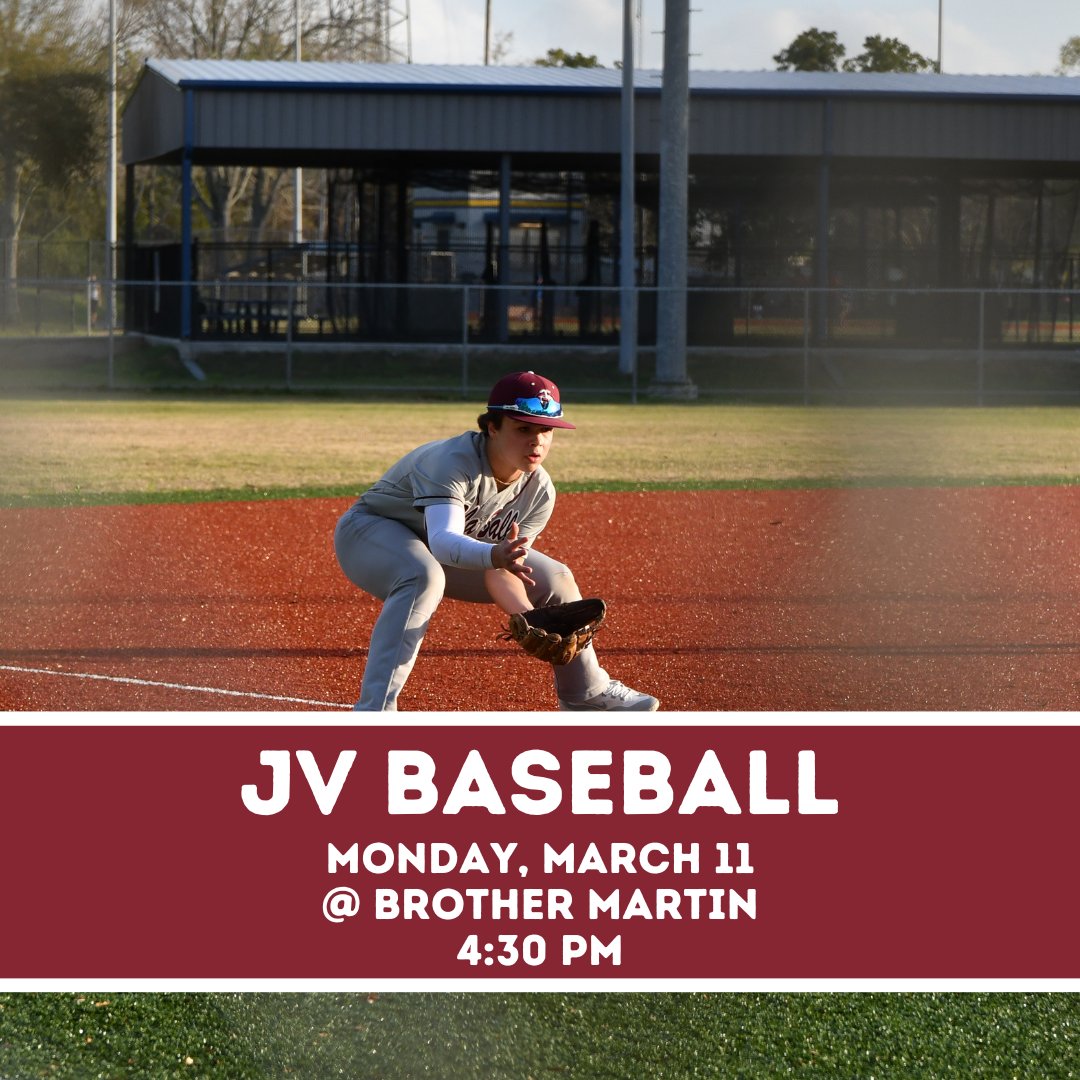 dls_athletics's tweet photo. We're doubling up on #DLSBaseball this evening! Catch our JV Baseball at Brother Martin tonight tonight at 4:30 pm, then head on over to Chalmette High to catch our Varsity Baseball team compete against Chalmette! Good luck to all of our #DLSBaseball players today! #GoCavs! https://t.co/qH4yA52wUs