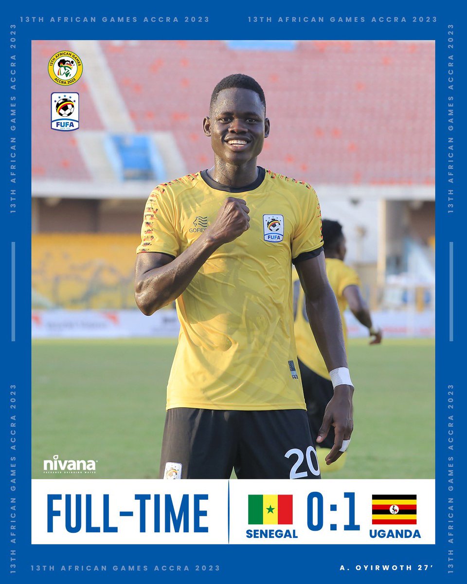 Off to the Semifinals Uganda Hippos advance to the semifinals of men’s tournament at the African Games 2023 in Accra, Ghana. Fulltime Uganda 1-0 Senegal #Accra2023 #AfricanGames #UGASEN