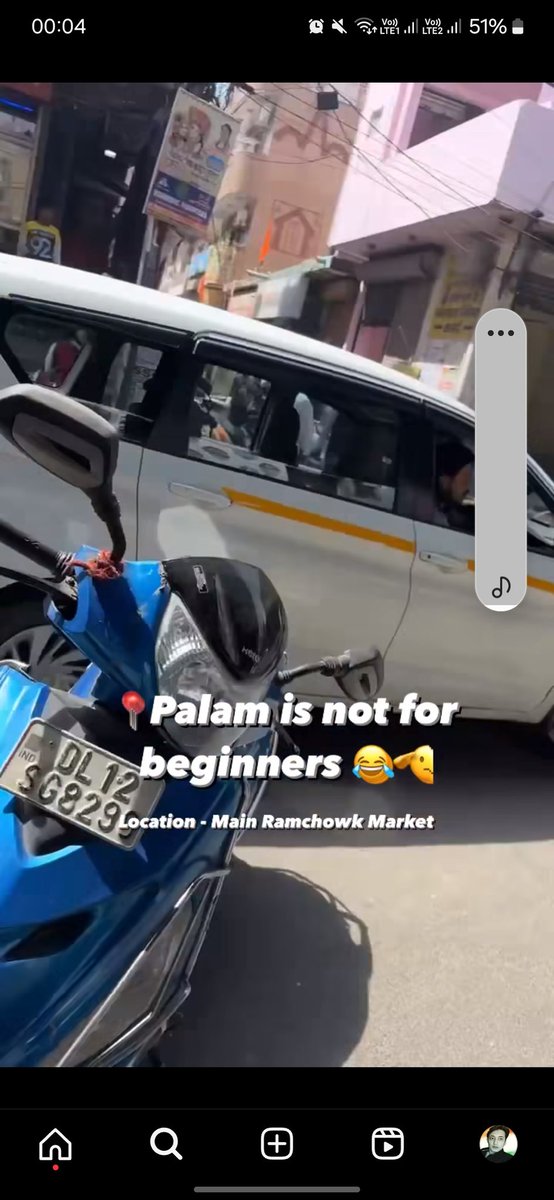 HappySR1996's tweet photo. Found this video one Instagram. Do you really take action @DelhiPolice @dtptraffic ?? https://t.co/PAdjFPtaB2
