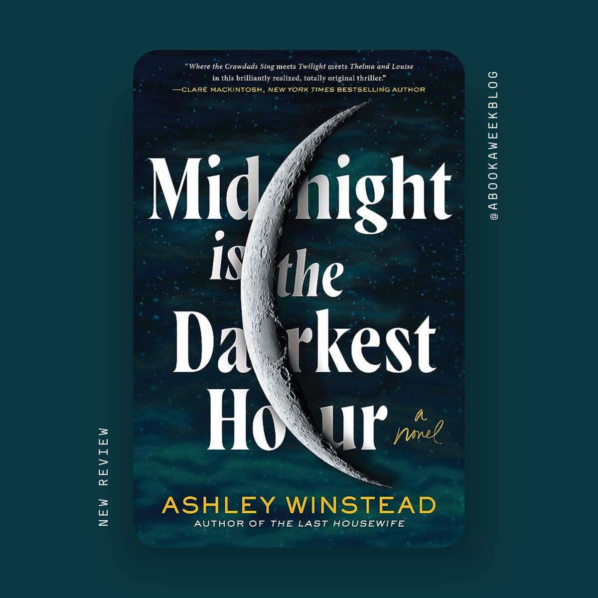 Dive into the sinister secrets of Bottom Springs in MIDNIGHT IS THE DARKEST HOUR by @ashleywinstead. 🕵️‍♀️ A meticulously plotted thriller weaves feminism, morality, and the supernatural into a haunting narrative. REVIEW: e135-abookaweek.blogspot.com/2024/03/midnig… @Sourcebooks