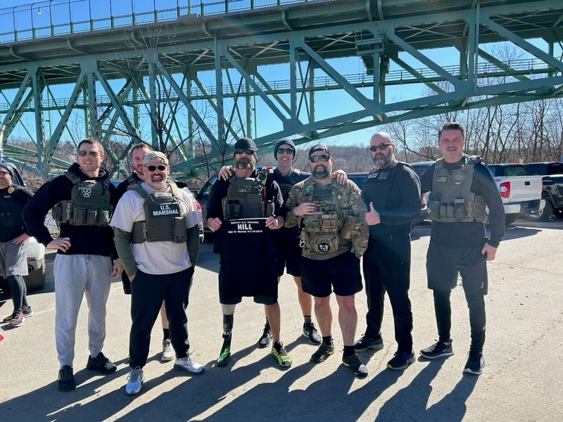 USMSPortlandME's tweet photo. On Friday, March 8th, 2024, the United States Marshals Service (USMS), D/ME participated in the  Fallen Heroes Honor Run. This nationwide event, now in its eighth year, honors the brave law enforcement officers across the country who have made the ultimate sacrifice. https://t.co/cLMpaCOgjb