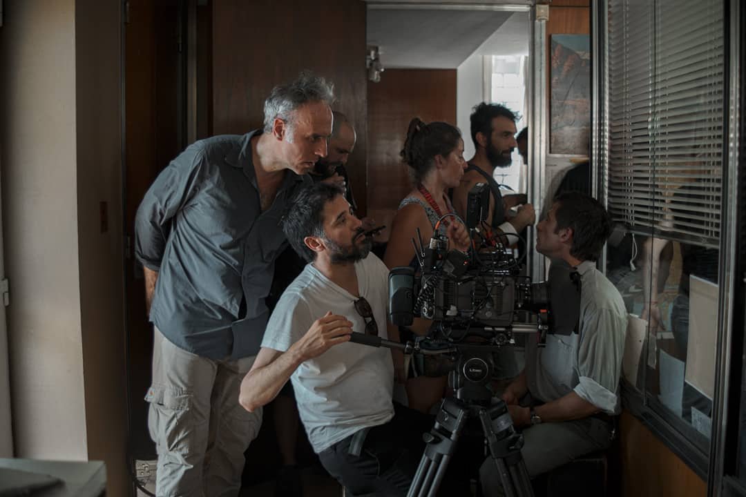 Daniel Ortega, Director de Fotografía y Germán Kral Director y Guionista de #AdiosBuenosAires 🎬 IN U.S. THEATERS MAY 2024 💃🕺 A story with #tango as the main protagonist. 
-
🇦🇷🇩🇪 Coproducción Argentino-Alemana
-
📽 #bts filmando un contraplano.