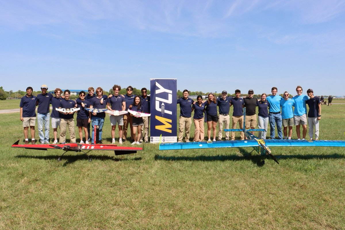 UofM_MFly's tweet photo. Our team had a great weekend at SAE Aero Design East! It was great to fly our planes and meet teams from other universities!

We are bringing home some hardware! Our team won four awards:

3rd Place Advanced Class Overall
2nd Place Regular Class Design
2nd Place Advanced Class Design
3rd Place Advanced Class Presentation

#SAEAeroDesign #GoBlue
📸: Matthew Wu