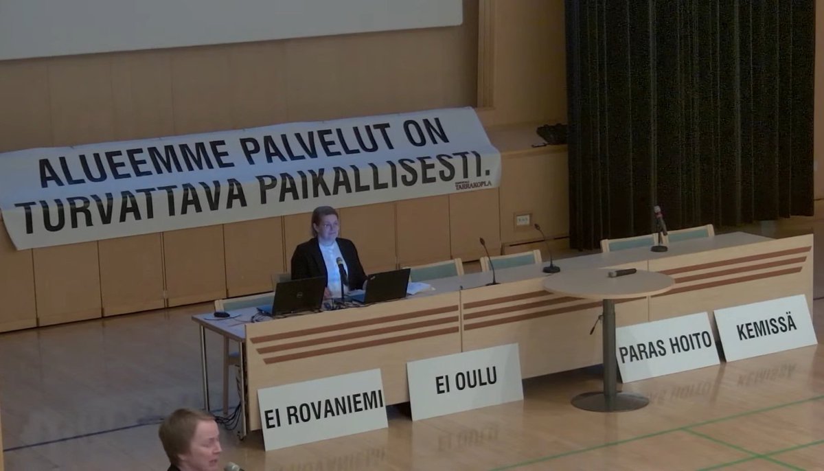 Meri-Lapin seutufoorumissa oli painavaa asiaa hyvinvointialueesta, erityisesti @KatriKulmuni'lla. Nykyinen syntyvyysaste ja väestönkehitys tietää jatkossakin säästöjä ja leikkauksia. Talouden tasapainottamiseksi pitää niiden lisäksi miettiä, mistä saadaan lisää (vero)tuloja.