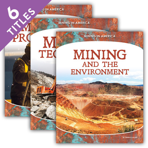 Praise from @ALA_Booklist: 'The Mining in America series takes readers on a comprehensive tour of the country's #mining industry…. Graphs, fast facts, and guided questions in each volume encourage deeper reflection in this niche but fascinating series.' abdobooks.com/shop/show/15667