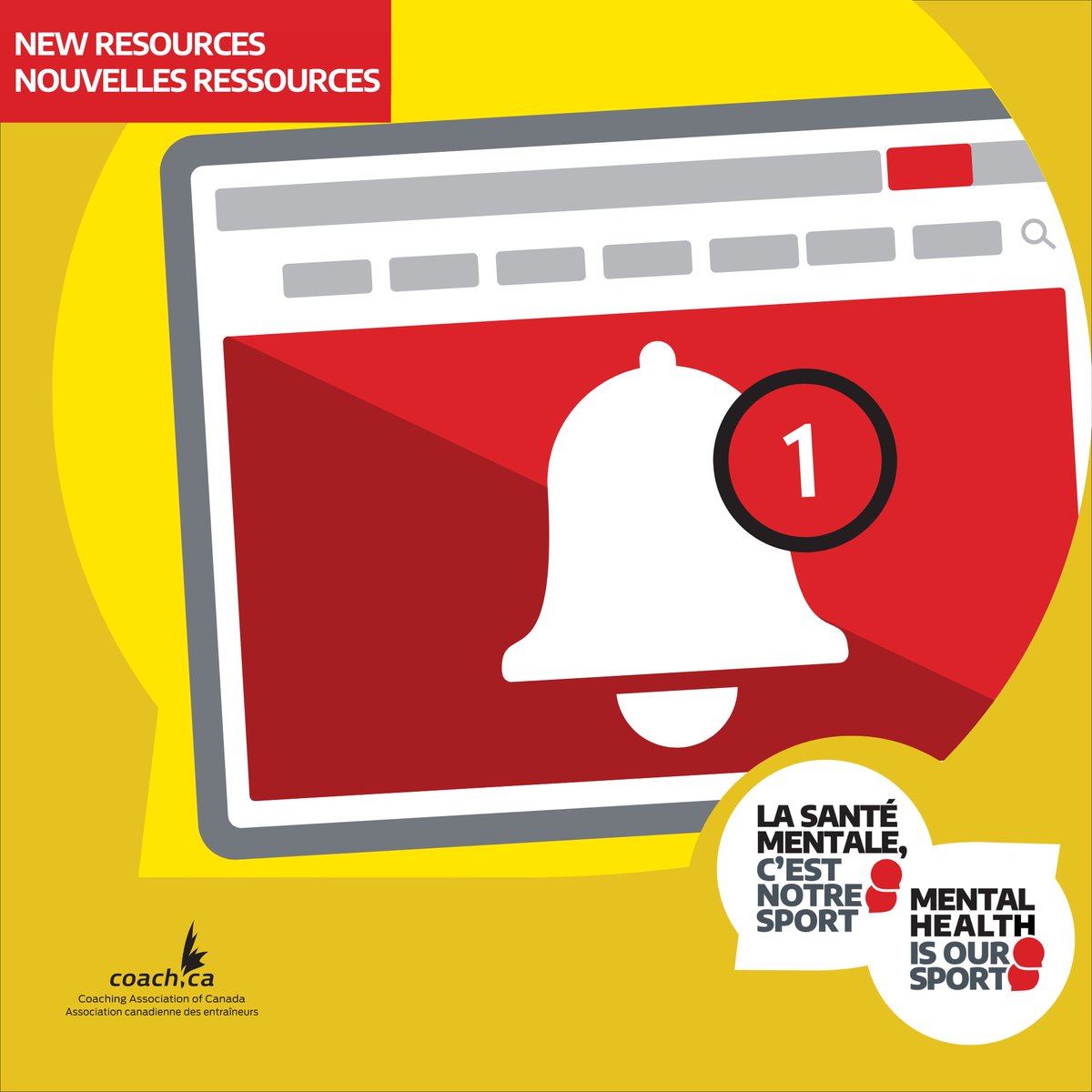 Are you looking for new ways to support your mental health?  

Check out the latest resources added to the Mental Health and Sport Resource Hub and share the free resources with your network. Link- coach.ca/mental-health-… #MentalHealthIsOurSport