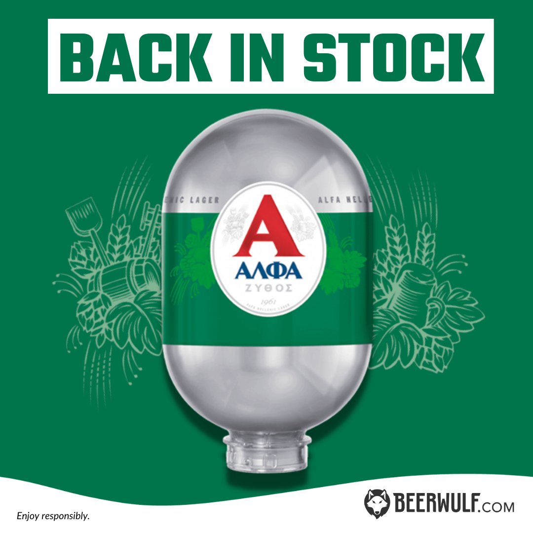 We're thrilled to announce the return of our Alfa keg, bringing a taste of the Mediterranean to your spring celebrations. 

Embrace the season's freshness with every sip! 🍻
bit.ly/3IwEJcP