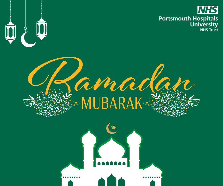 Wishing all our Muslim staff and patients a safe and healthy Ramadan Mubarak. #RamadanMubarak