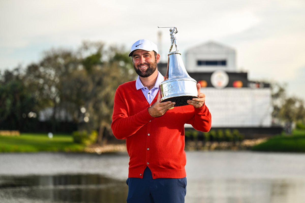 Putting on a clinic at Bay Hill. Cheers to Scottie Scheffler on win No. 2 at Arnie's Place in the last three years.