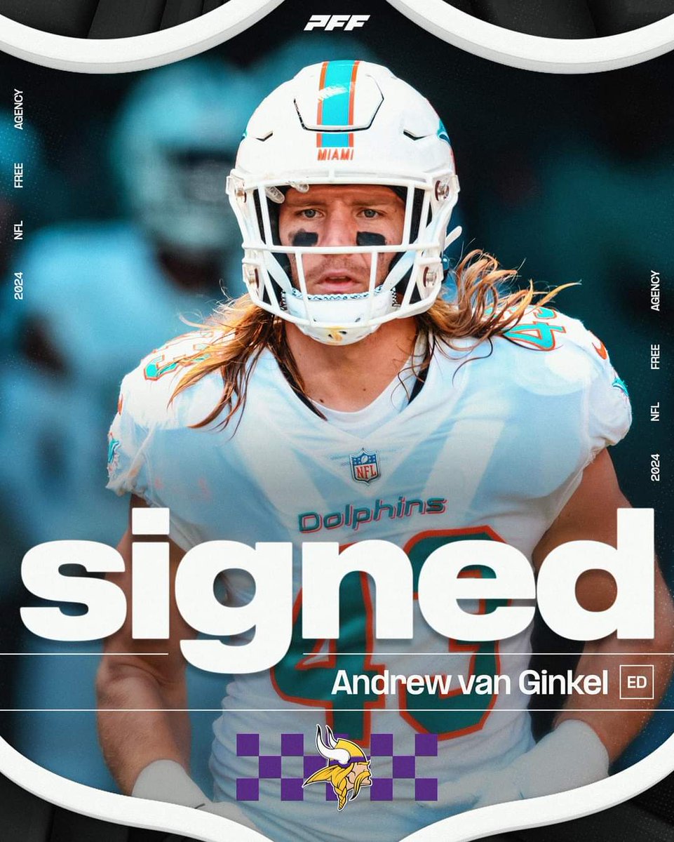 Fatboi_Swag76's tweet photo. Love seeing another one of my off season targets getting picked up.Andrew Van Ginkel and the Vikings have agreed to a two-year deal worth $20M. https://t.co/13LGTJVDWK